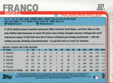 #327 Maikel Franco Philadelphia Phillies 2019 Topps Series 1 Baseball