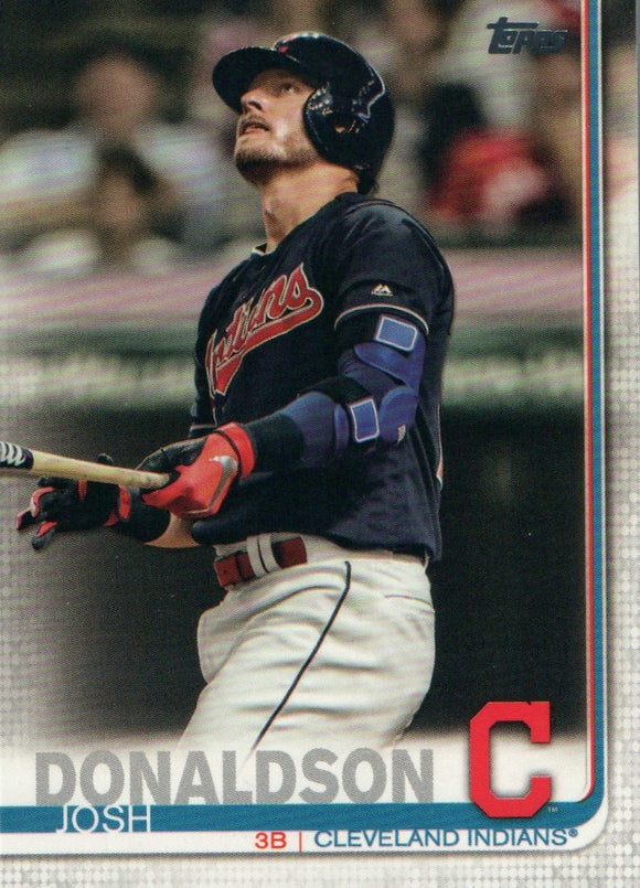 #34 Josh Donaldson Cleveland Indians 2019 Topps Series 1 Baseball