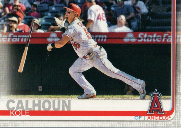 #273 Kole Calhoun Los Angeles Angels 2019 Topps Series 1 Baseball Card