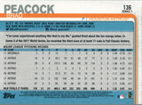 #136 Brad Peacock Houston Astros 2019 Topps Series 1 Baseball Card