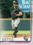 #74 Chad Bettis Colorado Rockies 2019 Topps Series 1 Baseball Card