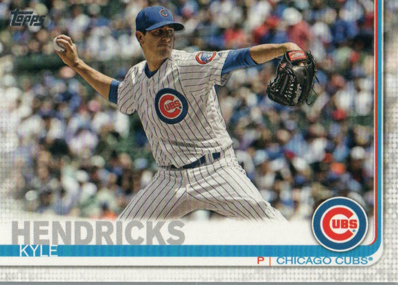 #171 Kyle Hendricks Chicago Cubs 2019 Topps Series 1 Baseball Card