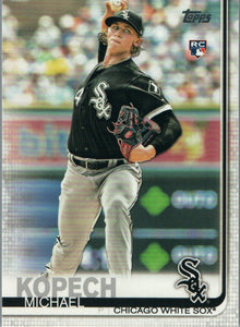 #49 Michael Kopech Chicago White Sox RC 2019 Topps Series 1 Baseball Card