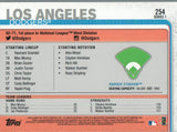 #254 Los Angeles Dodgers Dodger Stadium 2019 Topps Series 1 Baseball Card