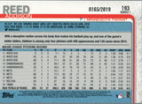 #193 Addison Reed Minnesota Twins 165/2019 2019 Topps Series 1 Baseball Card