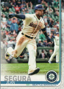 #21 Jean Segura Seattle Mariners 2019 Topps Series 1 Baseball Card