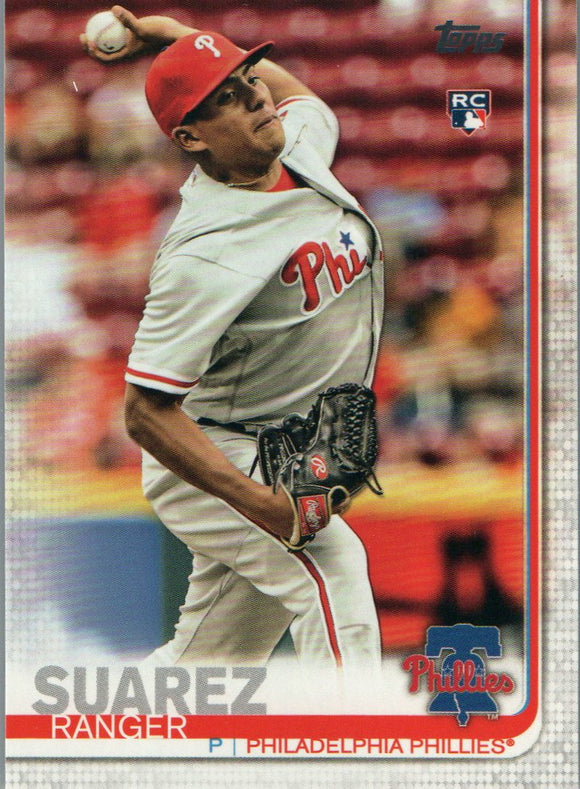 #303 Ranger Suarez Philadelphia Phillies 2019 Topps Series 1 Baseball Card