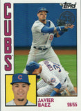 T84-5 Javier Baez Chicago Cubs 2019 Topps Series 1 Baseball Card
