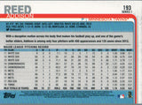 #193 Addison Reed Minnesota Twins 2019 Topps Series 1 Baseball Card