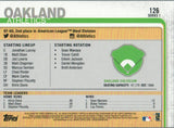#126 Oakland Athletics Oakland Coliseum 2019 Topps Series 1 Baseball Card