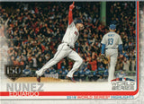 #3 Eduardo Nunez 2018 World Series Highlights Boston Red Sox 2019 Topps Series 1 Baseball Card