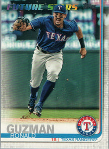 #320 Ronald Guzman Texas Rangers Future Stars 2019 Series 1 Topps Baseball