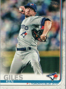 #184 Ken Giles Toronto Blue Jays2019 Series 1 Topps Baseball