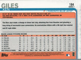 #184 Ken Giles Toronto Blue Jays2019 Series 1 Topps Baseball
