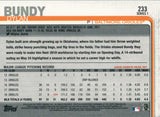 #233 Dylan Bundy Baltimore Orioles 2019 Series 1 Topps Baseball