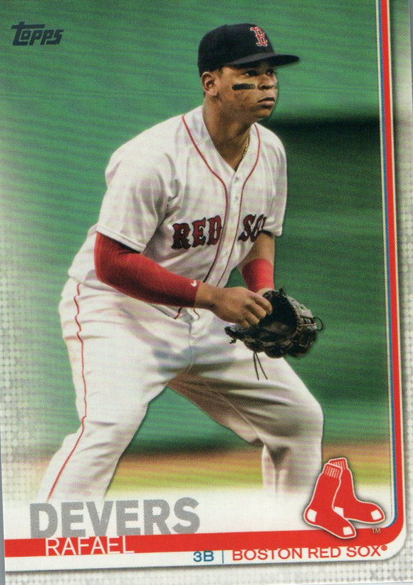 #228 Rafael Devers Boston Red Sox 2019 Series 1 Topps Baseball