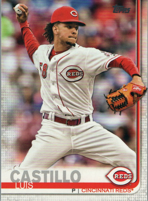#156 Luis Castillo Cincinnati Reds 2019 Series 1 Topps Baseball