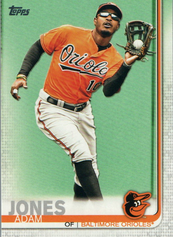 #8 Adam Jones Baltimore Orioles 2019 Series 1 Topps Baseball