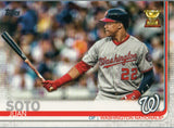 #213 Juan Soto Washington Nationals 2019 Series 1 Topps Baseball