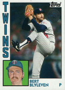 T84-85 Brett Blyleven Minnesota Twins 2019 Series 1 Topps Baseball