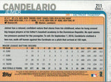 #211 Jeimer Candelario Detroit Tigers 2019 Series 1 Topps Baseball