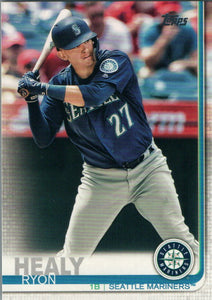 #141 Ryon Healy Seattle Mariners 2019 Series 1 Topps Baseball