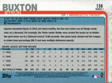#158 Byron Buxton Minnesota Twins 2019 Series 1 Topps Baseball