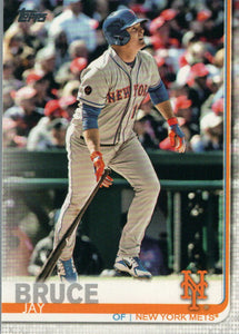 #44 Jay Bruce New York Mets 2019 Series 1 Topps Baseball