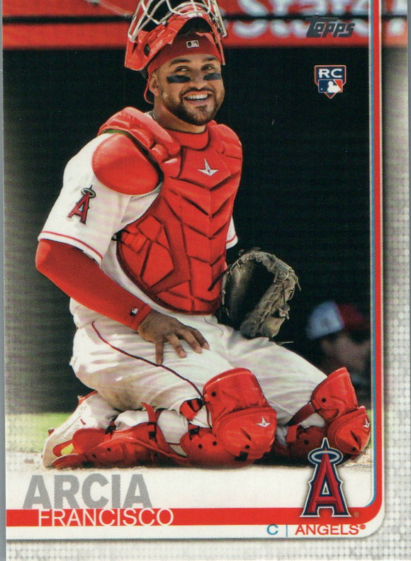 #78 Francisco Arcia Los Angeles Angels Rookie Card 2019 Series 1 Topps Baseball