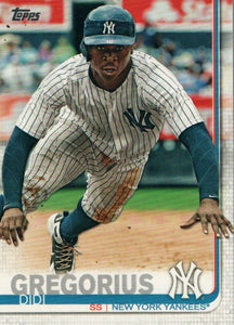 #215 Didi Gregorius New York Yankees 2019 Series 1 Topps Baseball