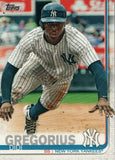 #215 Didi Gregorius New York Yankees 2019 Series 1 Topps Baseball