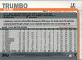 #131 Mark Trumbo Baltimore Orioles 2019 Series 1 Topps Baseball