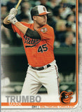 #131 Mark Trumbo Baltimore Orioles 2019 Series 1 Topps Baseball