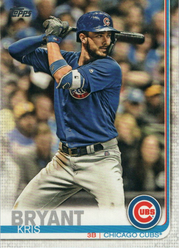#210 Kris Bryant Chicago Cubs 2019 Topps Series 1 Baseball Card