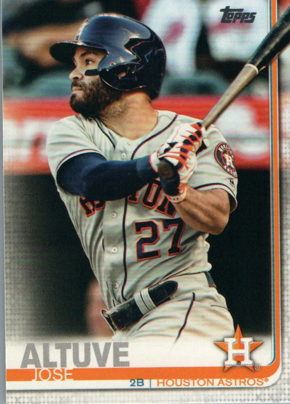 #178 Jose Altuve Houston Astros 2019 Topps Series 1 Baseball Card