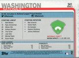 #341 Nationals Park Washington Nationals 2019 Topps Series 1 Baseball Card
