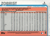 #9 Ben Zobrist Chicago Cubs 2019 Topps Series 1 Baseball Card