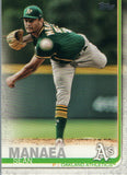 #103 Sean Manaea Oakland Athletics 2019 Topps Series 1 Baseball Card