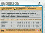 #5 Chase Anderson Milwaukee Brewers 2019 Topps Series 1 Baseball Card