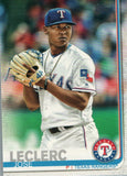 #174 Jose Leclerc Texas Rangers2019 Topps Series 1 Baseball Card