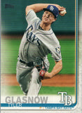#115 Tyler Glasnow Tampa Bay Rays 2019 Topps Series 1 Baseball Card