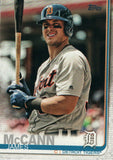 #155 James McCann Detroit Tigers 2019 Topps Series 1 Baseball Card