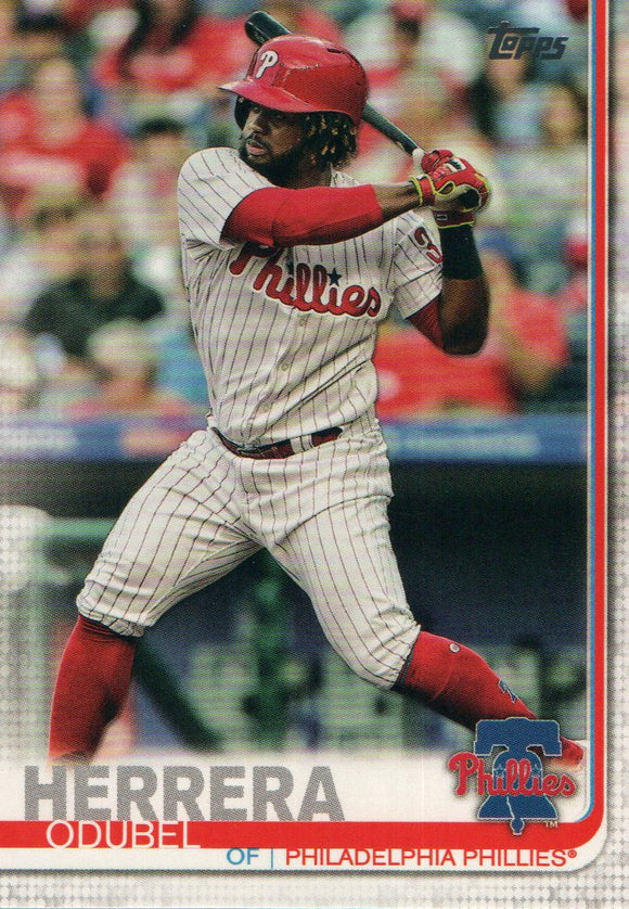 #224 Odubel Herrera Philadelphia Phillies 2019 Topps Series 1 Baseball Card