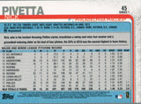#45 Nick Pivetta Philadelphia Phillies 2019 Topps Series 1 Baseball Card