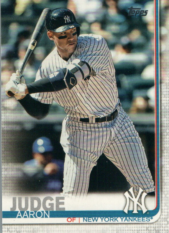 #150 Aaron Judge New York Yankees 2019 Topps Series 1 Baseball Card