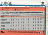 #150 Aaron Judge New York Yankees 2019 Topps Series 1 Baseball Card