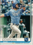 #319 Alex Gordon Kansas City Royals 2019 Topps Series 1 Baseball Card