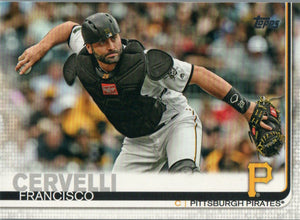 #274 Francisco Cervelli Pittsburgh Pirates 2019 Topps Series 1 Baseball Card