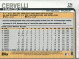 #274 Francisco Cervelli Pittsburgh Pirates 2019 Topps Series 1 Baseball Card