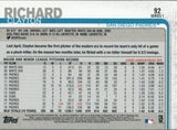 #92 Clayton Richard San Diego Padres 2019 Topps Series 1 Baseball Card